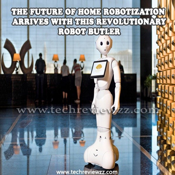 The future of home robotization arrives with this revolutionary Robot Butler